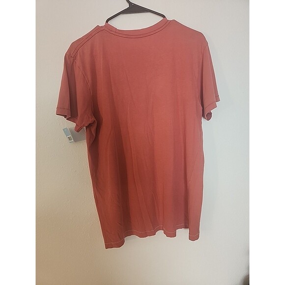 Margaritaville Shirt Mens Size Medium Peach Orange Color Graphic Shirt - Picture 6 of 8